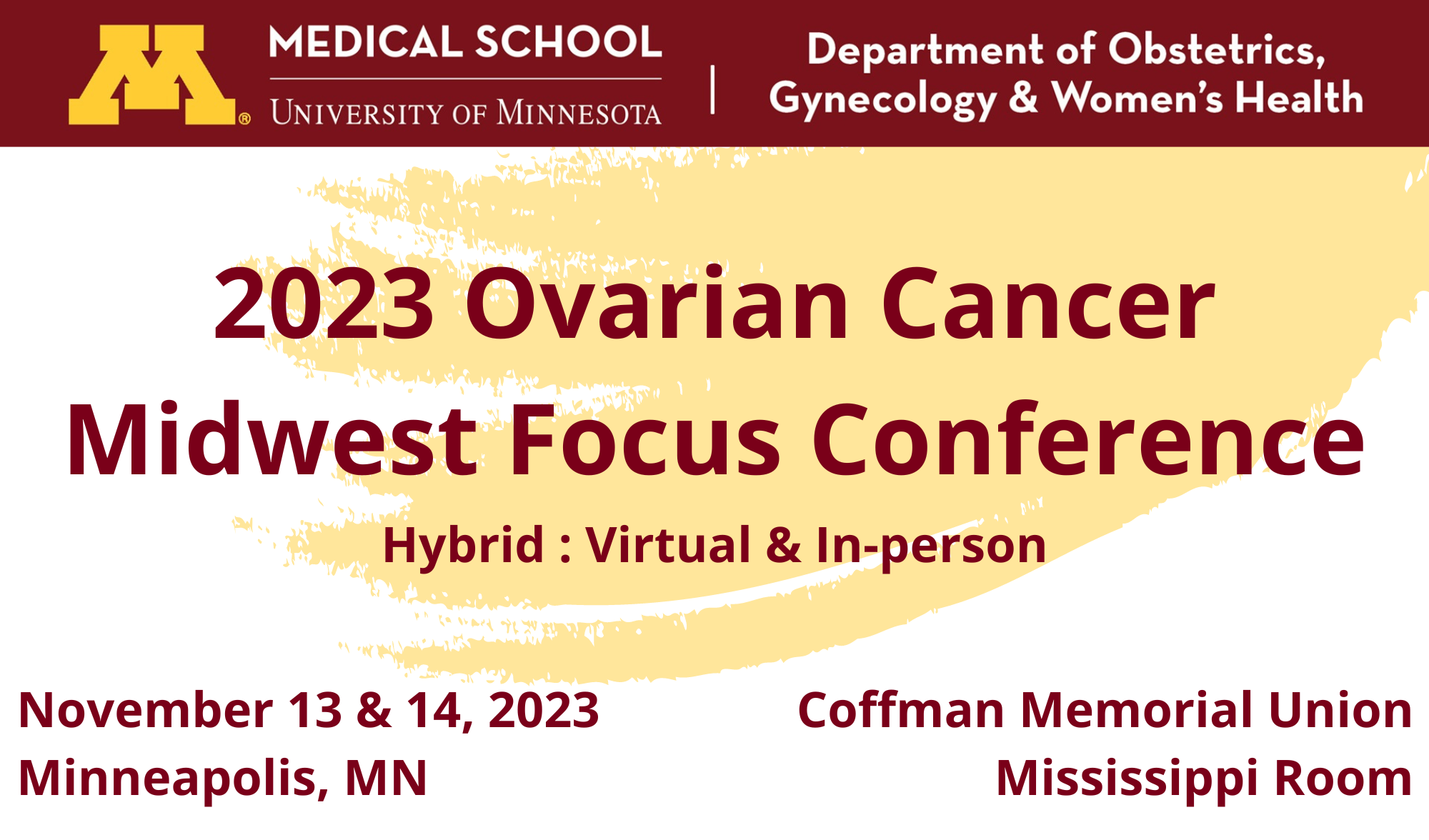 Ovarian Cancer Midwest Focus Conference